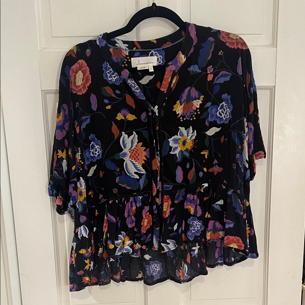 Anthropologie S Multicolor Floral Blouse